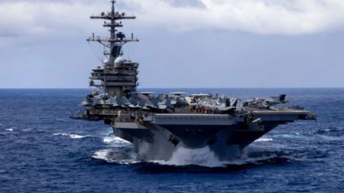 Aeroplanmbajtësja “George Bush” mbërrin në Lindjen e Mesme