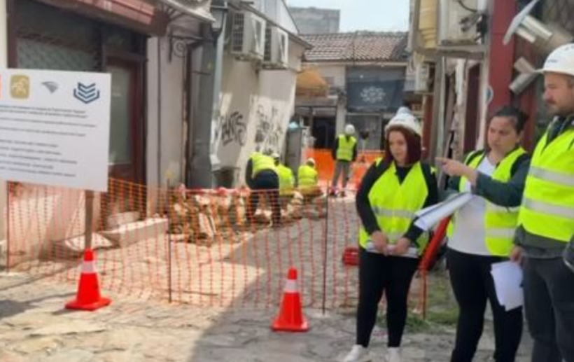 Nis rikonstruimi i “Rrugës së Samarxhinjve” në Çarshinë e Shkupit, investim 28,7 milionë denarë