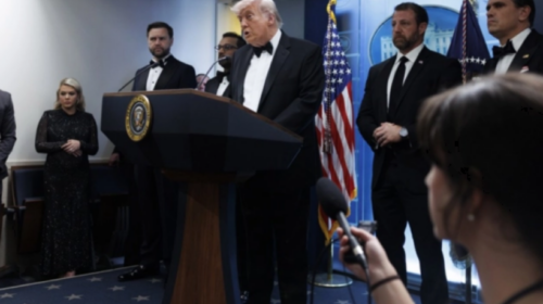 Të shtënat me armë, Trump: Kjo nuk do të më ndalojë të fitoj luftën në Iran