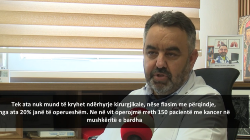 (VIDEO) Dr Xhikovski: Shmangia e duhanit ulë numrin e pacientëve me kancer