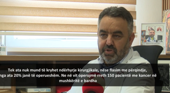 (VIDEO) Dr Xhikovski: Shmangia e duhanit ulë numrin e pacientëve me kancer