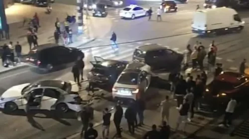 Aksident i rëndë trafiku në Gjorçe, disa automjete të përfshira