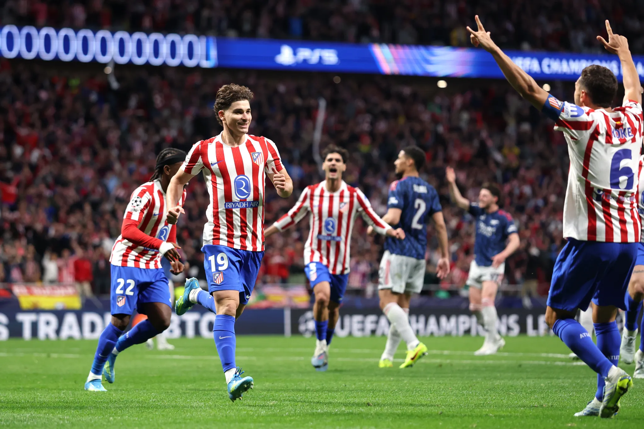 Dy penallti në Metropolitano, s’ka fitues në aktin e parë gjysmëfinal Atletico-Arsenal