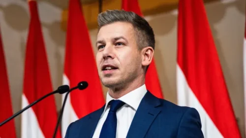 “Faleminderit Hungari”, Péter Magyar i sigurt në fitore, poston mesazh në rrjetet sociale