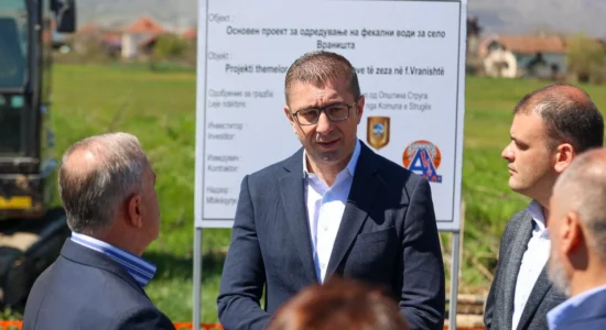 Mickoski: Ndërtimi i Korridorit 8 dhe 10D po zhvillohet sipas dinamikës së parashikuar