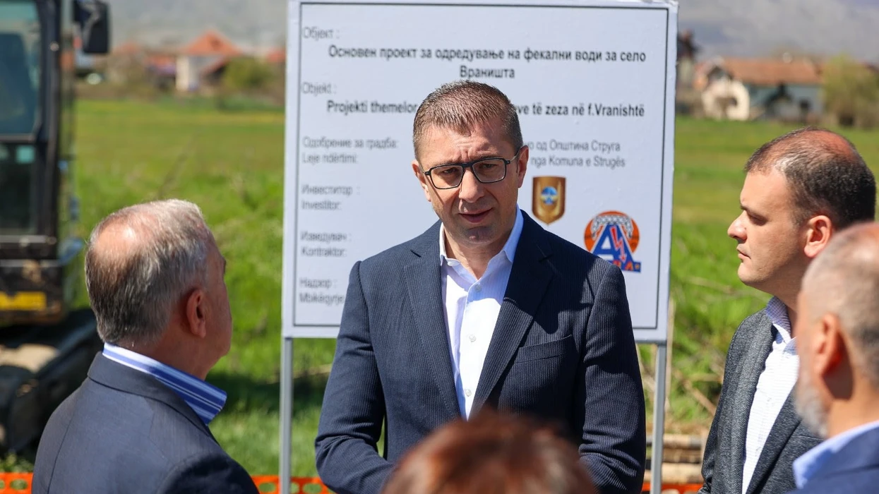 Mickoski: Ndërtimi i Korridorit 8 dhe 10D po zhvillohet sipas dinamikës së parashikuar