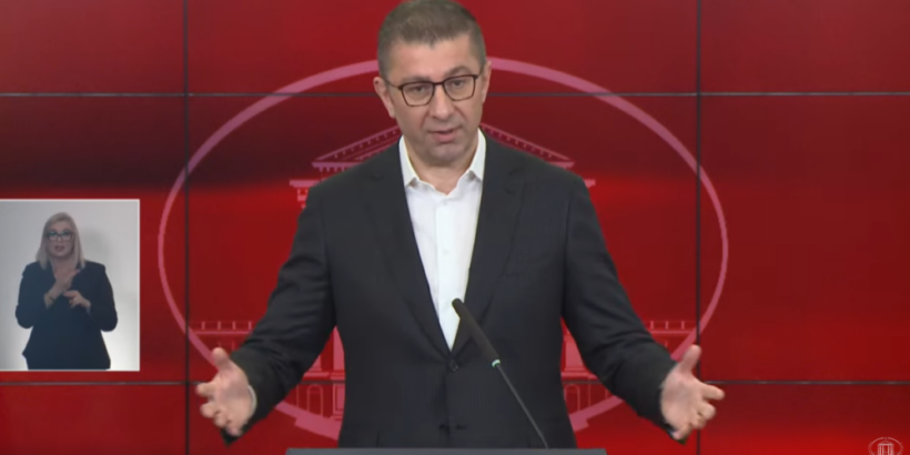 Mickoski: Nuk do të lejojë manipulime me ndjenjat e shqiptarëve!