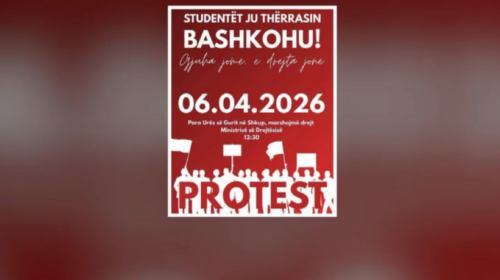 Studentët kërkojnë mbështetje për protestën: Jurisprudenca edhe në shqip