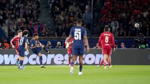 PSG fiton aktin e parë ndaj Liverpoolit dhe hedh një hap drejt gjysmëfinales