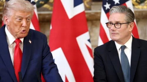 Starmer dhe Trump diskutojnë rikthimin e lundrimit në Ngushticën e Hormuzit