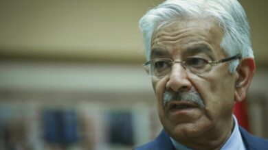 Ministri i Mbrojtjes i Pakistanit, Khawaja Asif.