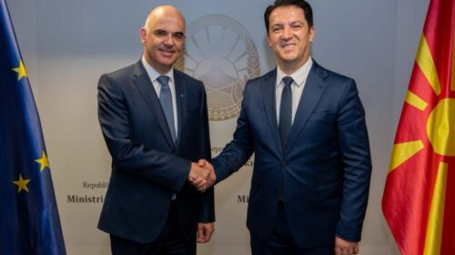 Bekim Sali realizoi takim me Sekretarin e Përgjithshëm të Këshillit të Evropës, Alain Berset