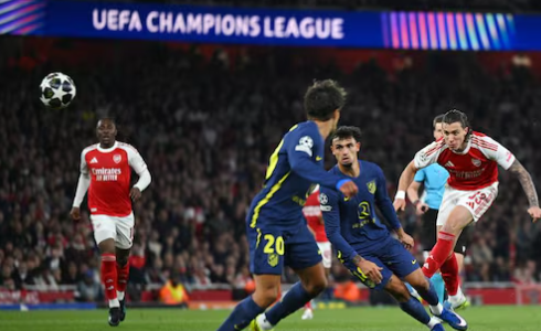 Arsenali triumfon ndaj Atleticos dhe siguron finalen e Champions-it