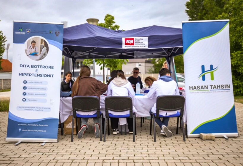 Instituti “Hasan Tahsin” shënon Ditën Botërore të Hipertensionit në Mitrovicë