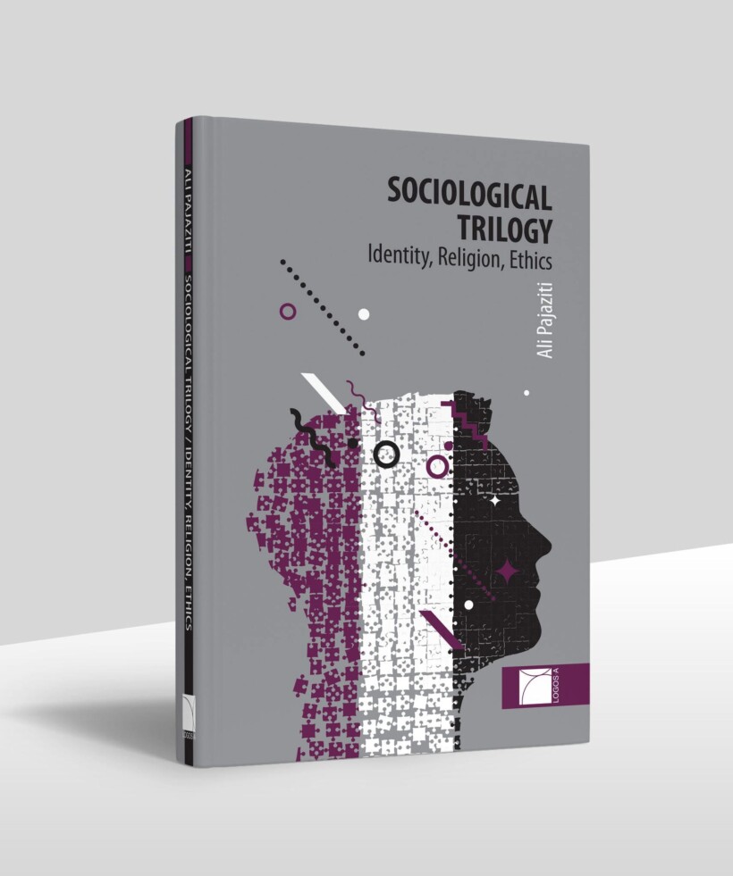 Logos A boton librin  Sociological Trilogy  Identity  Religion  Ethics   në gjuhën angleze  të sociologut Ali Pajaziti