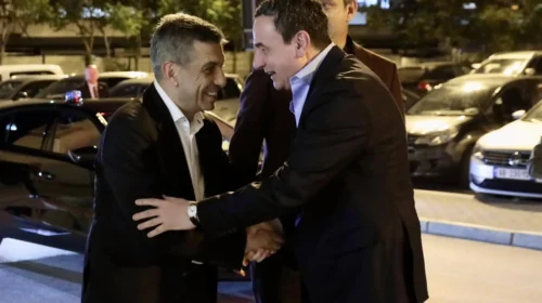Izet Mexhiti: Mirë se erdhe në Shkup miku im, kryeministër Albin Kurti!