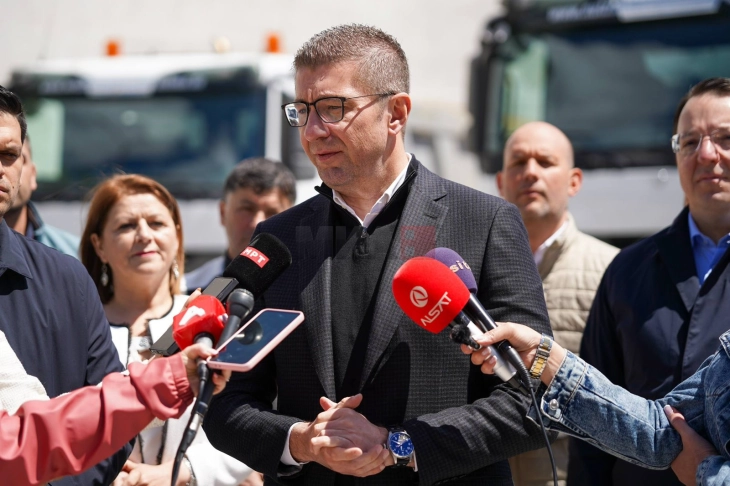 (VIDEO) Mickoski: Kemi çmime 30-50 euro cent për litër më lirë sesa në vendet e rajonit