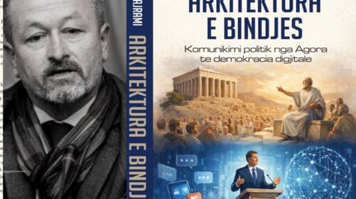 Doli nga shtypi libri universitar “Arkitektura e bindjes: Komunikimi politik nga Agora te demokracia digjitale”