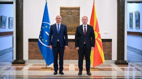 Kryetari i Kuvendit, Afrim Gashi, u takua me Sekretarin e Përgjithshëm të Këshillit të Evropës, Alen Berset