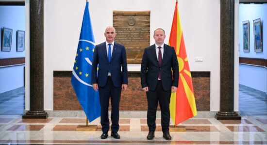 Kryetari i Kuvendit, Afrim Gashi, u takua me Sekretarin e Përgjithshëm të Këshillit të Evropës, Alen Berset