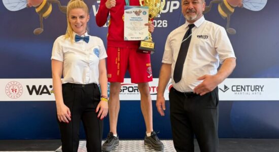 Türker İsmail nga Shkupi shpallet kampion bote në WAKO Kickboks në Turqi!