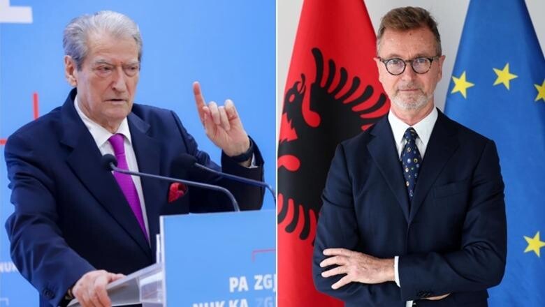 “Ai është unifikuar me Ramën”/ Sali Berisha sulmoi Gonzato-n, reagojnë ambasadorët europianë: Besim të plotë në profesionalizmin e tij