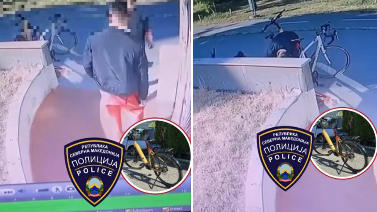 Kapen vjedhësit e biçikletave në Shkup, MPB: Vijon kallëzim penal (VIDEO)