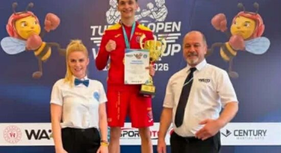 Türker İsmail nga Shkupi shpallet kampion bote në WAKO Kickboks në Turqi!
