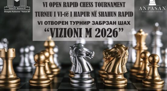 Turneu ndërkombëtar i shahut “Asapsan”dhe “Vizioni M” mbahet më 21 qershor në Kodrën e Diellit