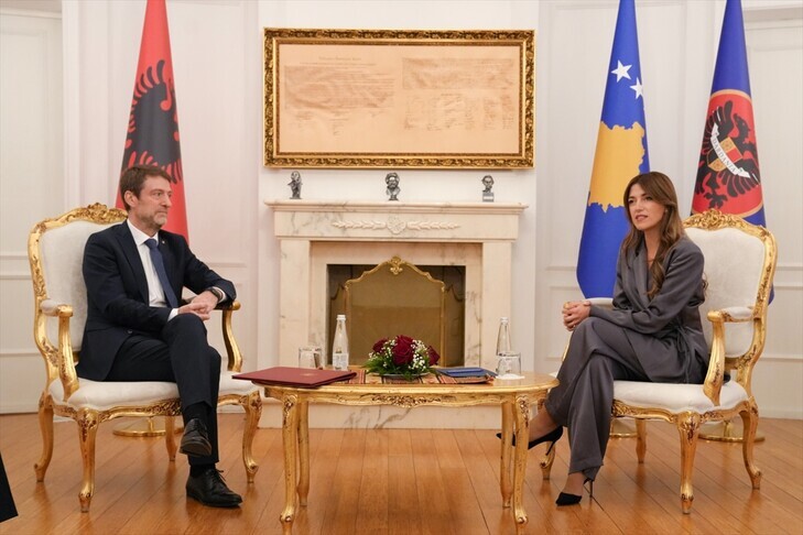 Haxhiu kërkon mbështetjen e Shqipërisë për anëtarësimin e Kosovës në Këshillin e Evropës