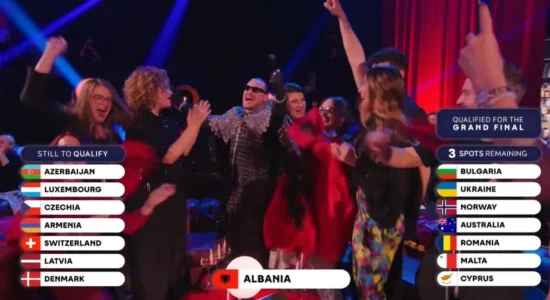 Shqipëria kualifikohet në finalen e ‘Eurovision 2026’ në Vjenë