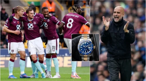 Guardiola u premton lojtarëve të Burnleyt nga një orë Rolex nëse ata ndalin Arsenalin