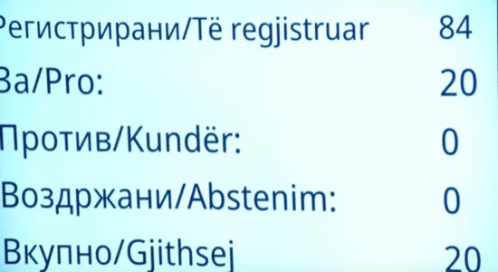 Në Kuvend nuk kalon propozimi i LSDM-së që ministrat të kenë vetëm shtetësi të RMV-së