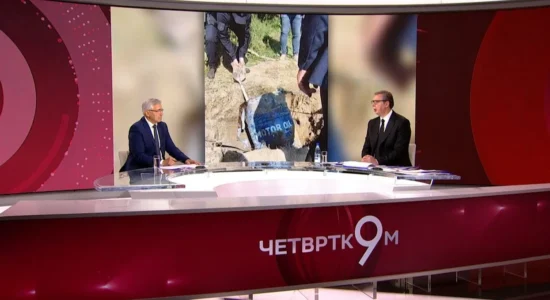 (VIDEO) Vuçiq gjatë intervistës i bërtet moderatorit të televizionit publik të Serbisë