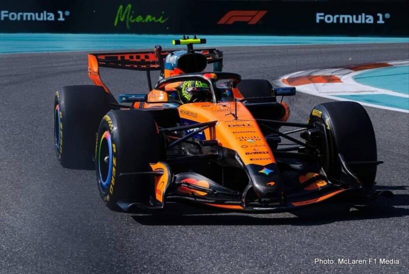 Norris dhe Antonelli në vijën e parë të nisjes në garën sprint, zhgënjen Ferrari