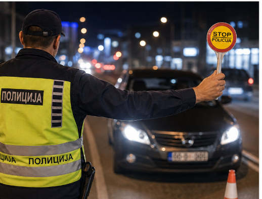 Nëntë shoferë të privuar nga liria në 24 orët e fundit për shkelje të rënda në komunikacion