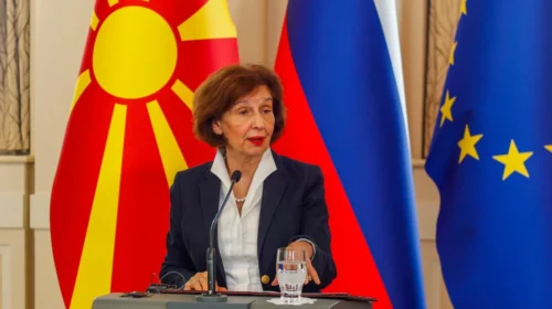 Siljanovska-Davkova: BE-ja mbetet prioriteti ynë, nuk kërkojmë privilegje, por zbatimin e ligjit evropian