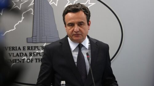 Kryeministri në detyrë Kurti kërkon nga BE-ja që Kosovës t’i jepet statusi i kandidatit