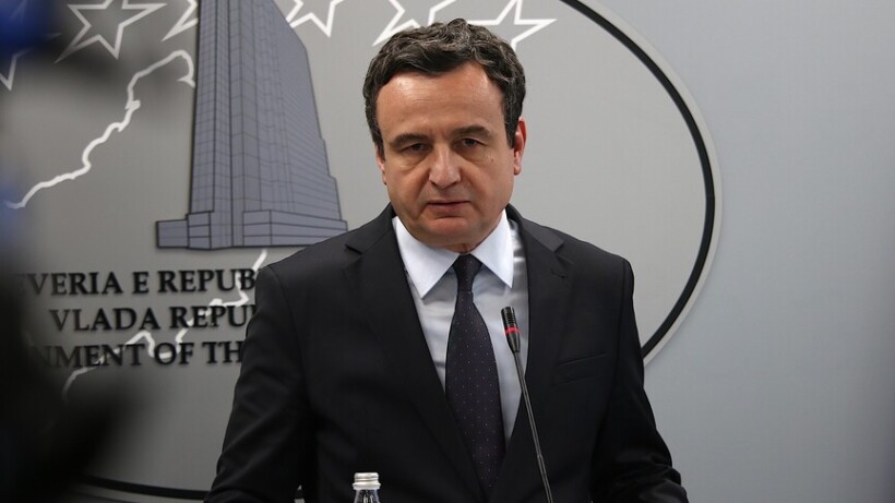 Kryeministri në detyrë Kurti kërkon nga BE-ja që Kosovës t’i jepet statusi i kandidatit
