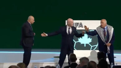 Palestina Izrael. FIFA