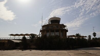 Aeroportin i braktisur palestinez në Kudsin Lindor