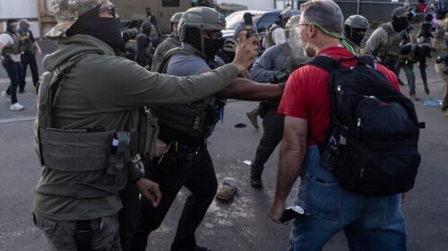Arrestime të shumta pasi policia ndërhyn ndaj protestuesve kundër agjencisë ICE në New Jersey