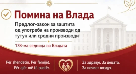 Qeveria e miratoi Propozim-ligjin për mbrojtje nga pirja e duhanit