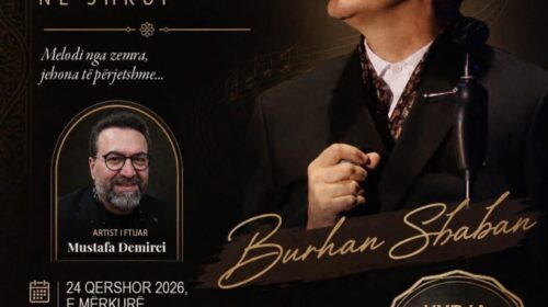 Koncert i Muzikës Shpirtërore në Shkup nga artisti i njohur, Burhan Şaban