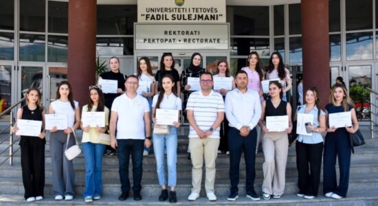 Përfundon me sukses projekti “Siguria dhe etika digjitale”, i realizuar në kuadër të Fakultetit Pedagogjik të Universitetit të Tetovës