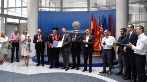 Prof. Dr. Kushtrim Ahmeti e pranoi zyrtarisht detyrën e rektorit të Universitetit të Tetovës
