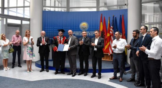 Prof. Dr. Kushtrim Ahmeti e pranoi zyrtarisht detyrën e rektorit të Universitetit të Tetovës