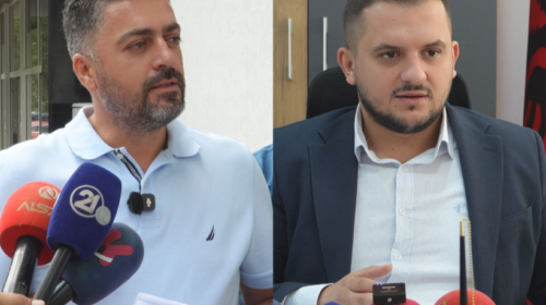 (VIDEO) Këshilltarët e opozitës kërkojnë mbledhje urgjente për emrat shqip, reagon Albi Qamili