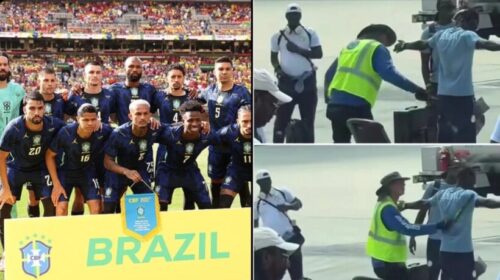 SHBA “bllokon” Brazilin në aeroport! Vinicius me shokë kontrollohen si të ishin të dyshuar, i heqin edhe këpucët