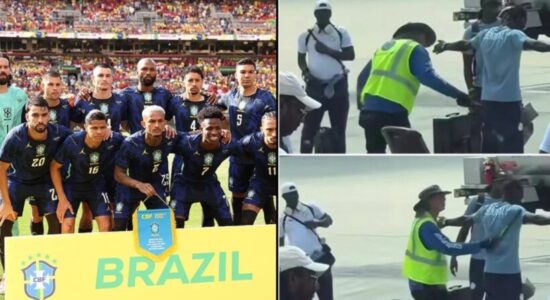 SHBA “bllokon” Brazilin në aeroport! Vinicius me shokë kontrollohen si të ishin të dyshuar, i heqin edhe këpucët